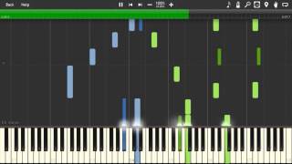 Dearly Beloved  ReCoded version Piano Tutorial Synthesia [upl. by Emmalyn472]