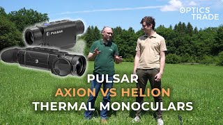 Pulsar Axion XM VS Helion XP XQ Thermal Monoculars  Optics Trade In The Field [upl. by Armando]