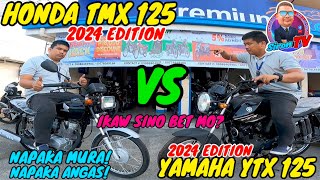 HONDA TMX 125 VS YAMAHA YTX 125  2024 MODEL  INSTALLMENT PRICE 2024 [upl. by Ettenrahc]