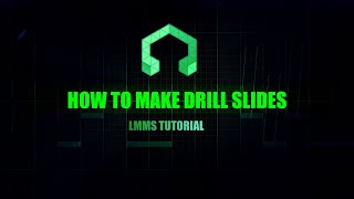 How to Make Drill Slides in LMMS  Easiest way of making drill slides in lmms [upl. by Eiznekcam]