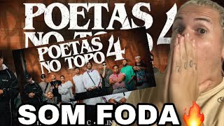 POETAS NO TOPO 4  React [upl. by Alauqahs]