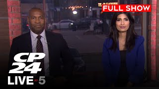 West end shootout leads to 23 arrests  CP24 Live at Five for Nov 12 2024 [upl. by Strohbehn]