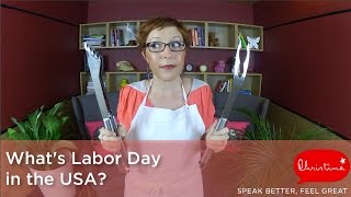 Whats Labor Day In The USA  American holidays and culture [upl. by Nilesoj]