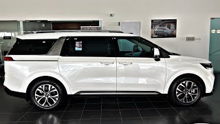 2023 The AllNew Kia Carnival white colour  exterior amp interior details  Kia Carnival 2023 [upl. by Timmy884]