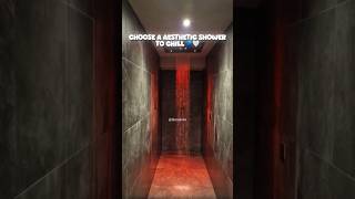 Choose an aesthetic shower to chill 🪼💎🤍shorts trending viralvideo youtubeshorts [upl. by Benjamen168]