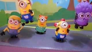 Five Little Minion Jumping On The Bed  NEW Nursery Rhymes  Music video song for children [upl. by Howenstein]