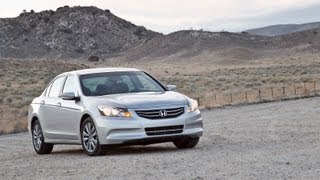 2012 Honda Accord Sedan Review  Edmundscom [upl. by Nimoynib746]