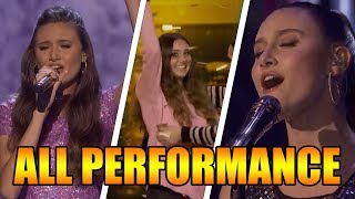 Makayla Phillips Americas Got Talent 2018 Semifinalist ALL Performances｜GTF [upl. by Purpura]