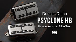 Psyclone HumbuckerSized FilterTron Pickups  Duncan Demo [upl. by Vernier741]