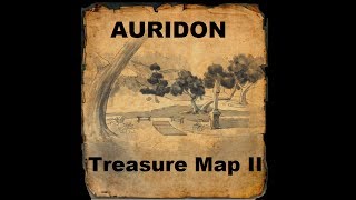 TESO Auridon Treasure Map II  chest location [upl. by Gnol]