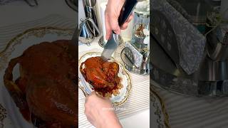 Stuffed Roast ChickenFull recipe in my channel asmrcookingchickenrecipesfoodhowto [upl. by Ginzburg]