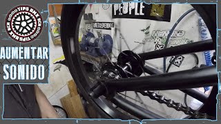 COMO HACER QUE EL BUJE MASA DE TU BMX SUENE MAS  TUTORIALES MECANICA BMX [upl. by Opal]