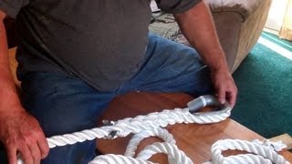 How to Splice a Mooring Line [upl. by Airotna]