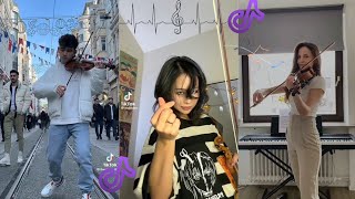 Aesthetic violin performances 🎻TikTok compilation ✨ [upl. by Yroggerg]