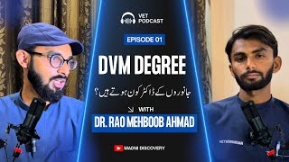 🎙️ Vet Podcast Ep 1 DVM Degree Doctor of Veterinary Medicine 🐾 [upl. by Allemap709]