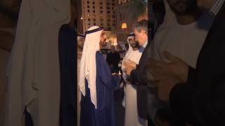 Sheikh Mohammed Bin Rashid Al Maktoum Sheikh Hamdan Dubai World Cup Participants Meeting shorts [upl. by Doreg871]