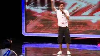 The X Factor 2009  Auditions 1 Danyl Johnson HQ [upl. by Magen920]