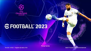 MENU CHAMPIONS LEAGUE 2023  POTATO PATCH y VR PATCH BLUS y BLES [upl. by Codi854]