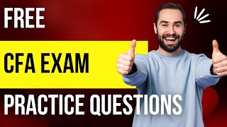 CFA Level 3 Exam Free Practice Questions Part 1 [upl. by Pavyer]