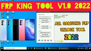 frp king tool v10 2022  all Samsung frp unlock tool 2022 [upl. by Ayaet304]