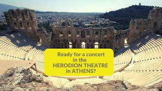 The Herodion Theatre in Athens Odeon of Herodes Atticus   Omilo [upl. by Hartnett]