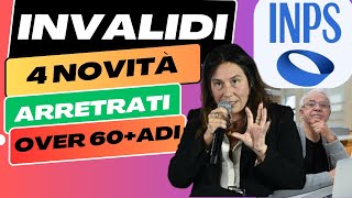 INVALIDI 👉 4 NOVITÀ APRILE 2024 ✅ ISEE ADI ARRETRATI E NUOVI AIUTI [upl. by Aizatsana]