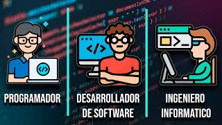 PROGRAMADOR vs DESARROLLADOR vs INGENIERO [upl. by Euqenimod]