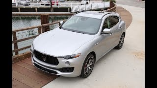 2017 Maserati Levante S Q4 WALKAROUND  SOUND [upl. by Nonnaihr]