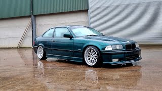 The BMW E36 gets new wheels [upl. by Oinimreh]