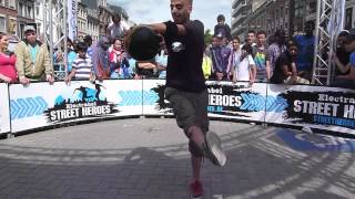 Soufiane Bencok Freestyle show  Street Heroes Verviers [upl. by Haidabej]