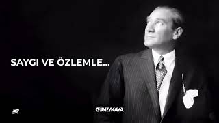 Cumhuriyetimizin kurucusu Ulu Önder Gazi Mustafa Kemal Atatürk’ü saygı ve özlemle anıyoruz [upl. by Furnary]