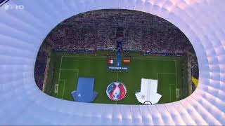 FRANCE VS GERMANY  NATIONAL ANTHEM 12 FINAL UEFA 2016 [upl. by Vite]