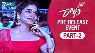 Radha Movie Pre Release Event  Part 2  Sharwanand  Lavanya Tripathi  Radhan  SVCC  Radha [upl. by Salene]