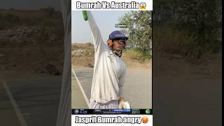 Jasprit bumrah vs Australia😱 shorts cricket [upl. by Ahtaga191]