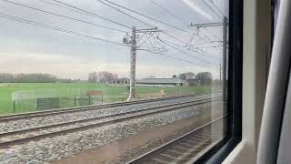 Langs het ongeluk van station Voorschoten rijden over het spoor [upl. by Yrrot597]