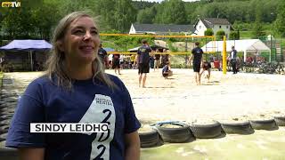 Neuer Beachvolleyballplatz in Bockau [upl. by Romona61]