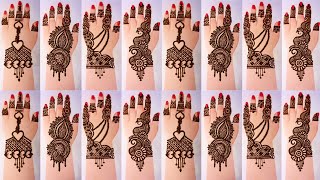 New stylish front hand mehndi design  Easy amp simple mehndi design  Mehndi ka design  mehndi [upl. by Eendyc]