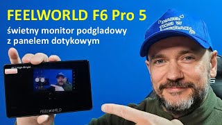 FEELWORLD F6 Pro monitor 55 calowy z panelem dotykowym [upl. by Pinsky]