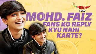 Mohammad Faiz on his Fans 😍 Girlfriend SRKSalman song Acting career favourite food  Gaurav [upl. by Okimuy]