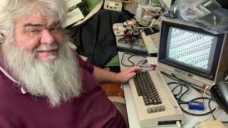 WRITE YOUR FIRST BASIC PROGRAM ON A COMMODORE 64 128 PET C16 PLUS4 VIC20 GOTO PRINT  Episode 2501 [upl. by Mallorie]