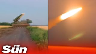 Ukrainian soldiers take out Russians with anti aircraft missile systems [upl. by Bili504]