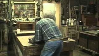 Repair Antique Barrister Bookcase topwmv [upl. by Triplett751]