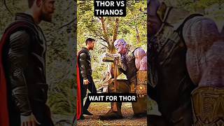 THOR VS THANOS AND THANOS REACTION SO FUNNY 😂 [upl. by Aholah532]