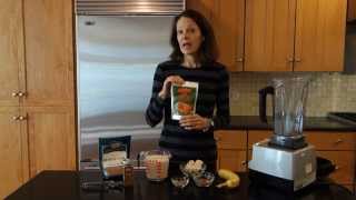 How to Make a Cacao Smoothie  Healthy Futures [upl. by Ordnaxela]