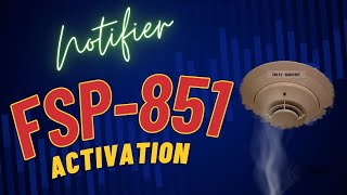 Notifier FSP851 Test 1 [upl. by Orelu132]