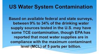 Understand Superfund Chemical Trichloroethylene TCE Breakdown in Soil and Groundwater [upl. by Erdnaxela809]