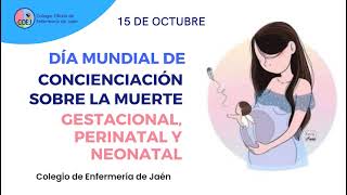 Día Mundial de Concienciación sobre la Muerte Gestacional Perinatal y neonatal [upl. by Eillib39]