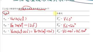 1221 三相電源之形成特性與相序 [upl. by Darcy931]