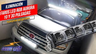 Barras LED Aurora Evolve RGB Alta Luminosidad  Barras LED offroad 4x4  Sunny Light  Autoelite [upl. by Hardden]