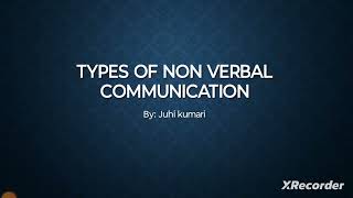 Types of non verbal communication Proxemics [upl. by Sakhuja]